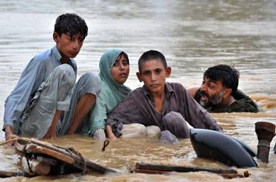záplavy Pakistan